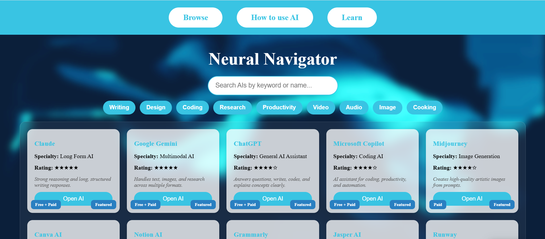 Neural Navigator